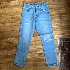 Distressed Levi’s